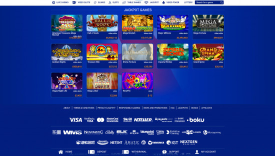 All British Casino desktop screenshot-4